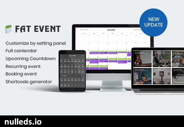 FAT Event - WordPress Event and Calendar Booking