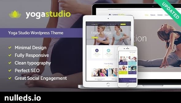 Yogastudio, Gym and Healthcare WordPress Theme