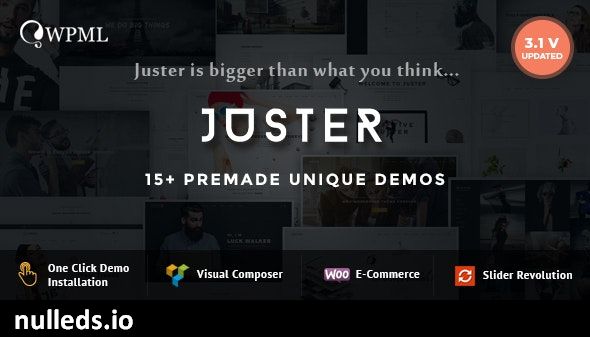 Juster - Multi-Purpose WordPress Theme