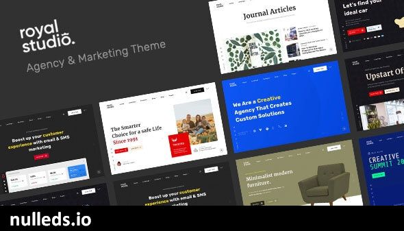 RoyalStudio - Agency & Marketing Theme