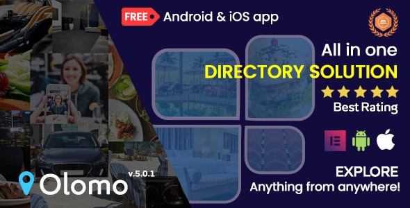 Olomo – Advance Business Directory & Listings WordPress Theme