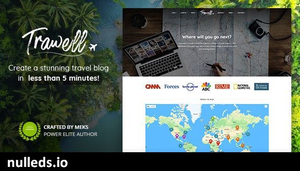 Trawell - A Travel Blog WordPress Theme