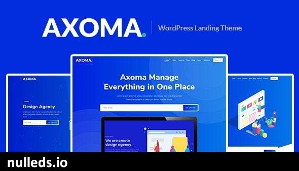 Axoma – WordPress SaaS Theme