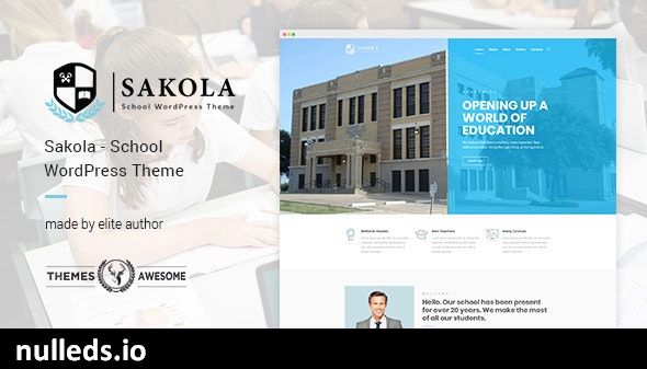 Sakola | School WordPress Theme