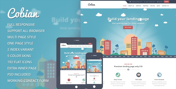 Cobian - Business WordPress Theme