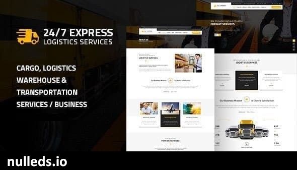 Express Logistics | Cargo WordPress