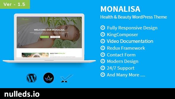 Monalisa - Health & Beauty WordPress Theme