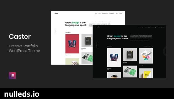 Caster - Creative Portfolio WordPress Theme