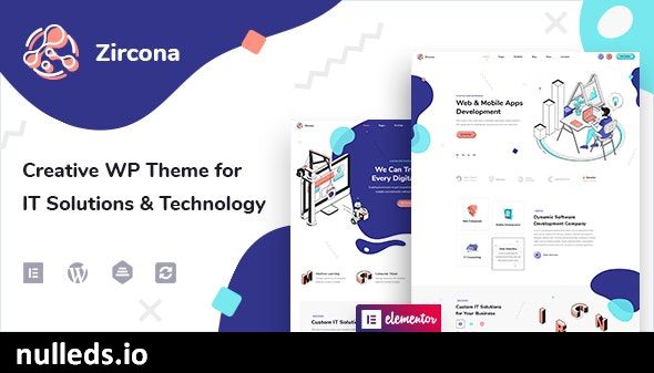 Zircona - IT Solutions & Technology WordPress Theme