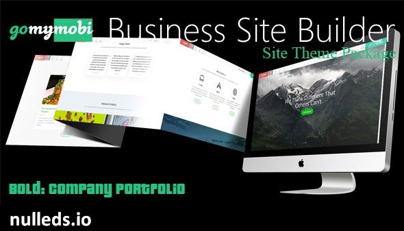 gomymobiBSB's Site Theme: Bold - Company Portfolio