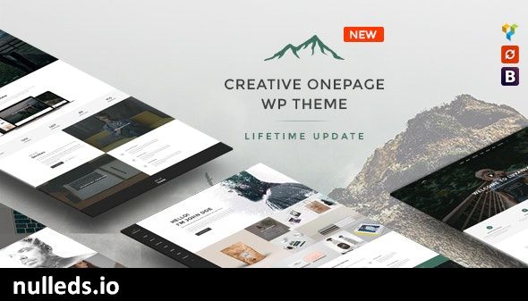 Luvaniz - Creative One Page WordPress Theme