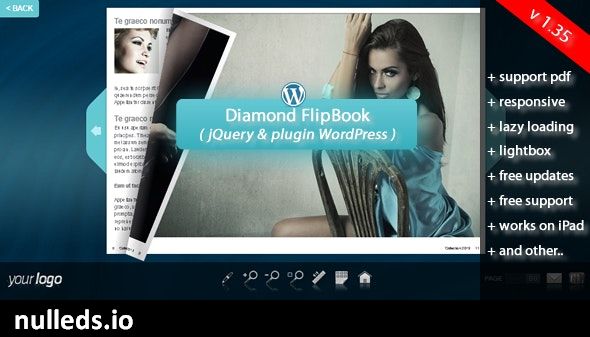 Flipbook WordPress Plugin Diamond