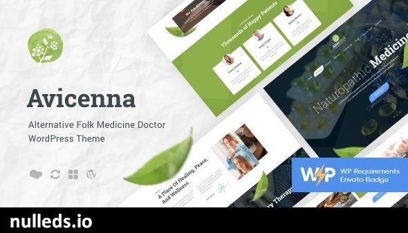 Avicenna | Alternative Folk Medicine Doctor WordPress Theme + Shop