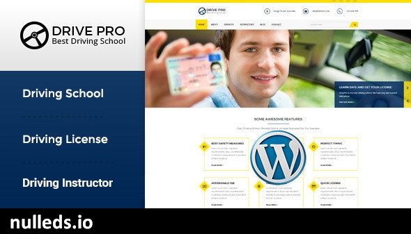 Drive Pro - Driving School WordPress Theme