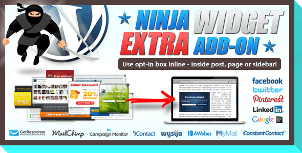 Ninja Widget Extra Add-on