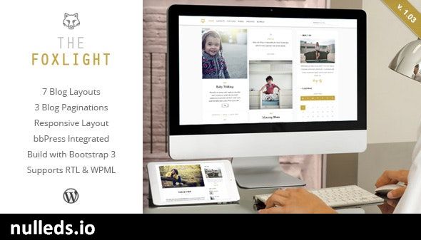 Foxlight - WordPress Personal Blog Theme