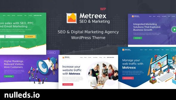 Metreex - SEO Marketing WordPress Theme