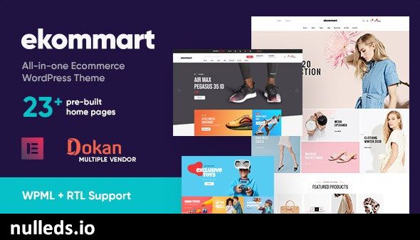 ekommart - All-in-one eCommerce WordPress Theme