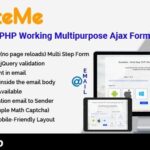 QuoteMe Multi Step PHP Working Multipurpose Ajax Form