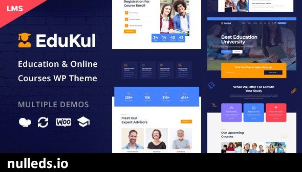 Edukul | Online Courses WordPress Theme