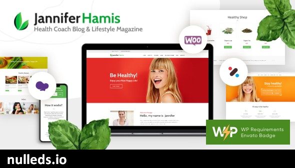 Health Coach Blog & Lifestyle Magazine WordPress Theme