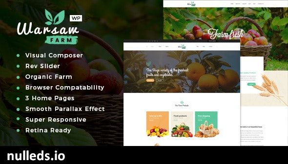 Warsaw - Organic Food & Eco WooCommerce WordPress Theme