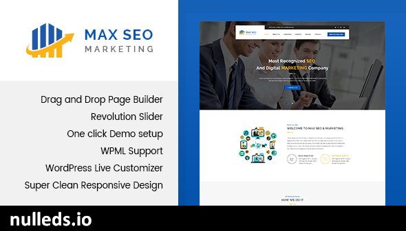 Max Seo - Seo & Marketing WordPress Theme