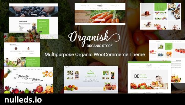 Organisk - Multipurpose Organic WooCommerce Theme