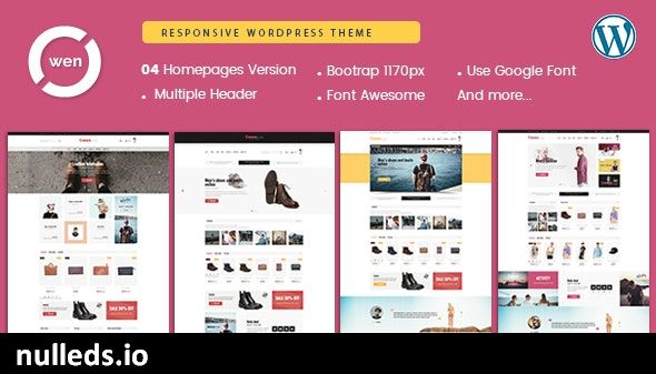 Owen - Fashion & Multipurpose WordPress Theme