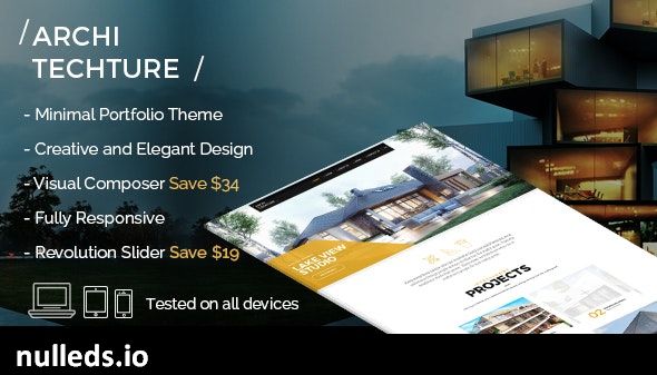 Portfolio, Creative, Theme - Architecture