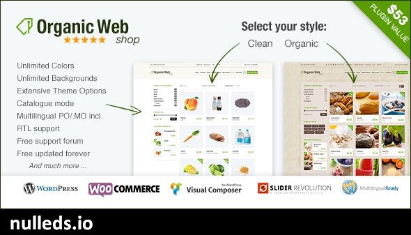 Organic Web Shop - The WooCommerce Eco Theme