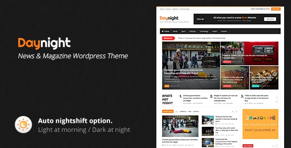 Daynight - Magazine Theme