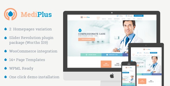 MediPlus - Responsive Theme for Medical and Health