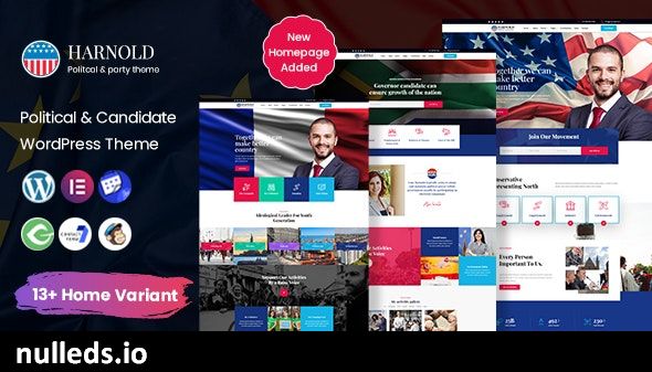 Harnold - Political WordPress Theme