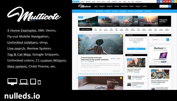 v3.2 Multicote - Magazine and WooCommerce WordPress Theme