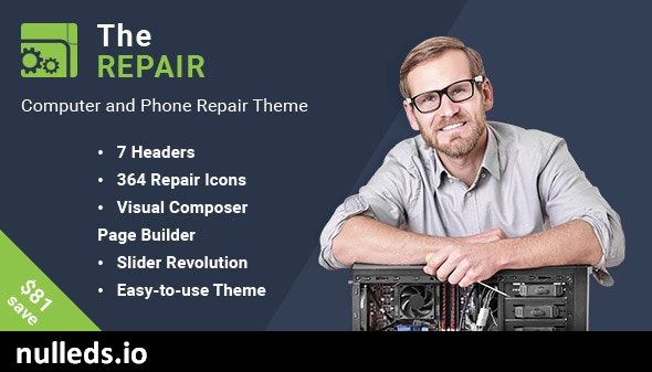 The Repair - Computer and Electronic WordPress Theme