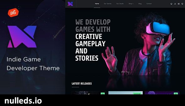 Xion - Indie Game Developer Theme