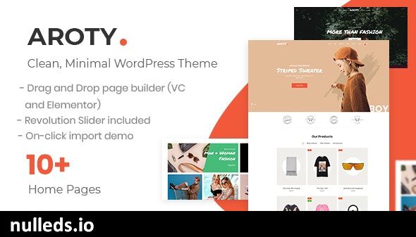 Clean Minimal Shop WordPress WooCommerce Theme