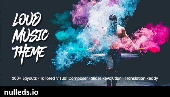 v2.4.6 Loud - A Modern WordPress Theme for the Music Industry