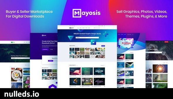 v4.5.6 Mayosis - Digital Marketplace WordPress Theme