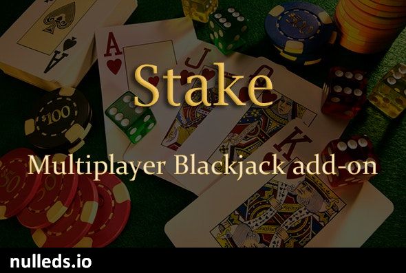 Multiplayer Blackjack Add-on for Stake Casino Gaming Platform