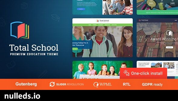 Total School - LMS and Education WordPress Theme