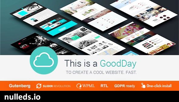 GoodDay - Multi-Purpose Responsive WordPress Theme