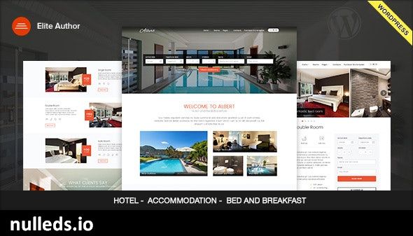 Albert - Hotel and Bed&Breakfast WordPress Theme