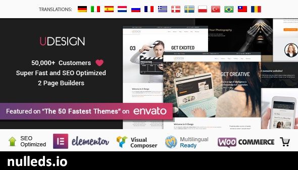 uDesign - Responsive WordPress Theme