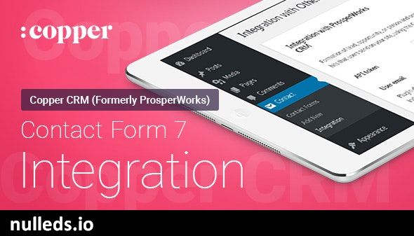 Contact Form 7 - ProsperWorks (Copper) CRM - Integration
