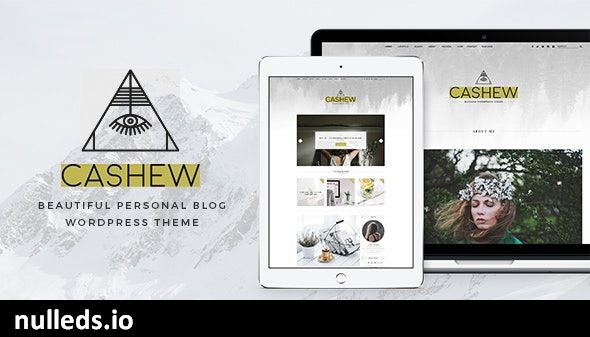 Cashew - A Personal Blog WordPress Theme