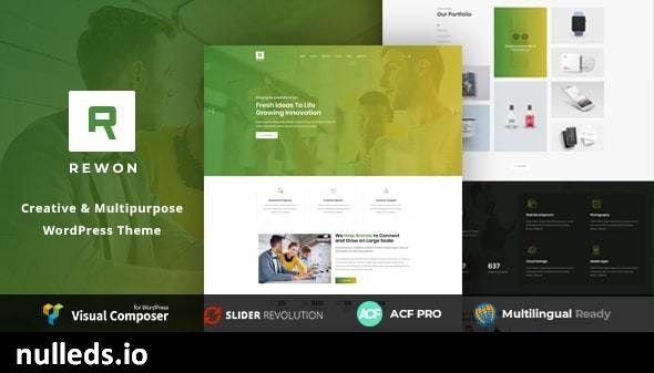 Rewon - MultiPurpose Business WordPress Theme