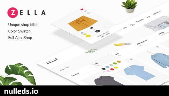 Zella - WooCommerce AJAX WordPress Theme - RTL support