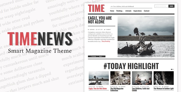 TimeNews - Publisher, Magazine, Newspaper Theme